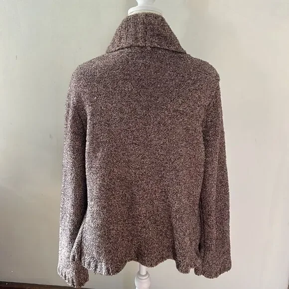 Mercer & Madison brown long sleeve open cardigan with one button Size L - Picture 6 of 8